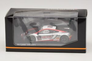 McLaren MP4-12C GT3 #107 Hexis Racing Cazenave / O. Panis 24 Hours of Spa 2013 Minichamps 1:43 437131397 Metal — zdjęcie 4 z 4