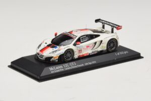 McLaren MP4-12C GT3 #11 Art Grand Prix Leclerc / Parisy 24 Hours of Spa 2013 Minichamps 1:43 437131311 Metal — zdjęcie 2 z 4
