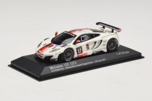McLaren MP4-12C GT3 #12 Art Grand Prix Demoustier / Amado 24 Hours of Spa 2012 Minichamps 1:43 437121312 Metal — zdjęcie 2 z 4