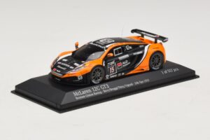 McLaren MP4-12C GT3 #15 Boutsen Racing Bovy / Broggi 24 Hours of Spa 2012 Minichamps 1:43 437121315 Metal — zdjęcie 2 z 4