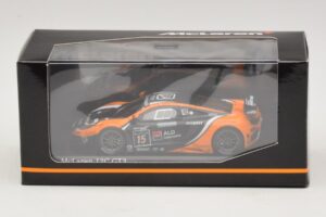 McLaren MP4-12C GT3 #15 Boutsen Racing Bovy / Broggi 24 Hours of Spa 2012 Minichamps 1:43 437121315 Metal — zdjęcie 4 z 4