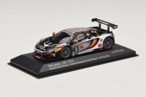 McLaren MP4-12C GT3 #5 Boutsen Racing Guilvert / Dermont 24 Hours of Spa 2013 Minichamps 1:43 437131305 Metal — zdjęcie 2 z 4