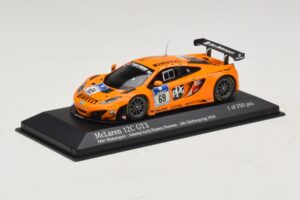 McLaren MP4-12C GT3 #69 Dorr Motorsport Adams / S. Asch 24 Hours of Nurburgring 2014 Minichamps 1:43 437141369 Metal — zdjęcie 2 z 4