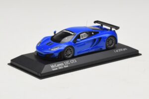 McLaren MP4-12C GT3 Street Niebieski Minichamps 1:43 437121397 Metal — zdjęcie 2 z 4