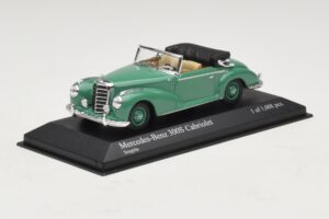 Mercedes 300S Kabriolet Zielony Minichamps 1:43 430032335 Metal — zdjęcie 2 z 5