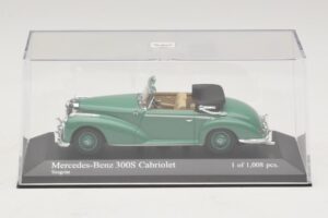 Mercedes 300S Kabriolet Zielony Minichamps 1:43 430032335 Metal — zdjęcie 4 z 5