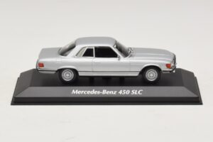 Mercedes 450 SLC C107 Srebrny Maxichamps 1:43 940033421 Metal