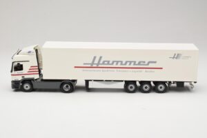 Mercedes Actros 1844LS Koffersattelzug Hammer Aachen Minichamps 1:43 499039105 Metal — zdjęcie 3 z 6