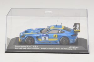 Mercedes AMG GT3 Black Falcon #9 Y. Buurman / M. Engel 24 Hours of Nurburgring 2016 Minichamps 1:43 437163009 Metal — zdjęcie 4 z 5