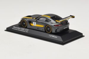 Mercedes AMG GT3 Presentation Hockenheimring 2015 Minichamps 1:43 437163001 Metal — zdjęcie 3 z 4
