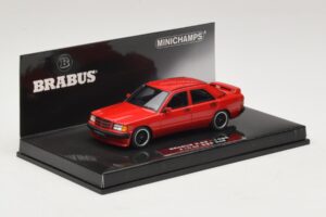 Mercedes Brabus 3.6S 190E W201 Czerwony Minichamps 1:43 437032600 Metal — zdjęcie 2 z 5