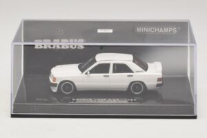 Mercedes Brabus 3.6S 190E W201 Biały Minichamps 1:43 437032602 Metal — zdjęcie 4 z 5