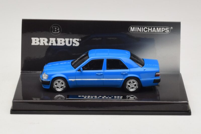 Mercedes Brabus 6.5 500E W124 Niebieski Minichamps 1:43 Mercedes Brabus 6.5 500E W124 Niebieski Minichamps 1:43 437032502 Metal
