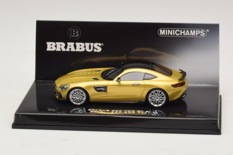 Mercedes Brabus 600 GT S C190 Złoty Minichamps 1:43 Mercedes Brabus 600 GT S C190 Złoty Minichamps 1:43 437032522 Metal