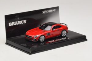 Mercedes Brabus 600 GT S C190 Czerwony Minichamps 1:43 437032521 Metal — zdjęcie 2 z 5