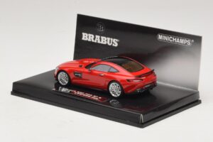 Mercedes Brabus 600 GT S C190 Czerwony Minichamps 1:43 437032521 Metal — zdjęcie 3 z 5