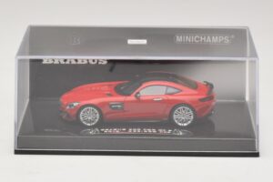 Mercedes Brabus 600 GT S C190 Czerwony Minichamps 1:43 437032521 Metal — zdjęcie 4 z 5