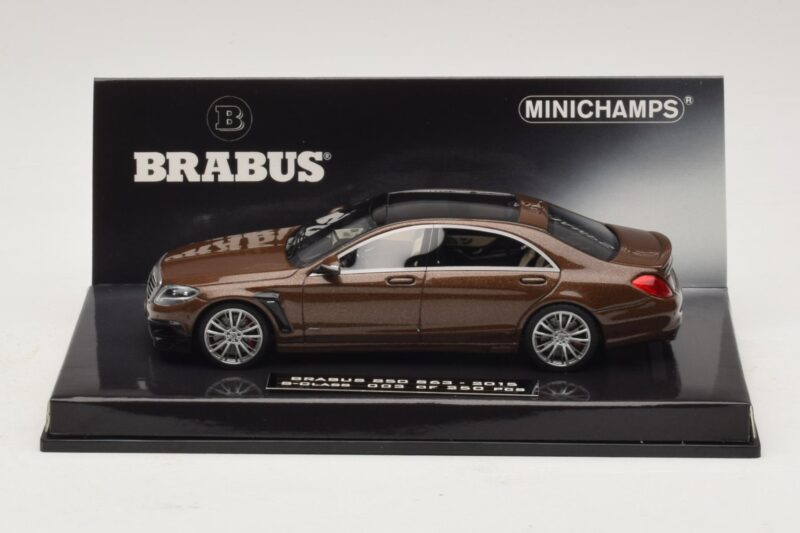 Mercedes Brabus 850 S63 W222 Brązowy Metalik Minichamps 1:43 Mercedes Brabus 850 S63 W222 Brązowy Metalik Minichamps 1:43 437034202 Metal