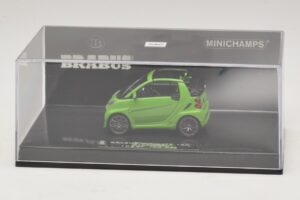 Mercedes Brabus Ultimate 120 Kabriolet Zielony Minichamps 1:43 437032731 Metal — zdjęcie 4 z 5