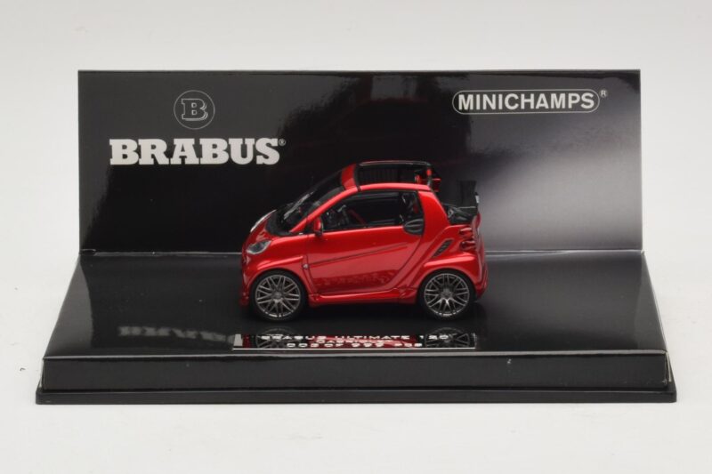 Mercedes Brabus Ultimate 120 Kabriolet Czerwony Minichamps 1:43 Mercedes Brabus Ultimate 120 Kabriolet Czerwony Minichamps 1:43 437032730 Metal