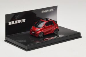 Mercedes Brabus Ultimate 120 Kabriolet Czerwony Minichamps 1:43 437032730 Metal — zdjęcie 2 z 5