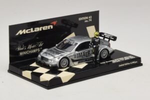 Mercedes C203 DTM Team McLaren Mercedes MP4-98T Mika & Erja Hakkinen Lapland 17 April 2000 Minichamps 1:43 530984378-P1 Metal — zdjęcie 2 z 4