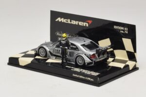 Mercedes C203 DTM Team McLaren Mercedes MP4-98T Mika & Erja Hakkinen Lapland 17 April 2000 Minichamps 1:43 530984378-P1 Metal — zdjęcie 3 z 4
