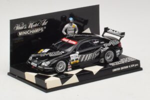 Mercedes CLK DTM #2 J. Alesi First DTM Podium Finish Hockenheim 2002 Minichamps 1:43 400023292 Metal — zdjęcie 2 z 4