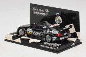 Mercedes CLK DTM #2 J. Alesi First DTM Podium Finish Hockenheim 2002 Minichamps 1:43 400023292 Metal — zdjęcie 3 z 4