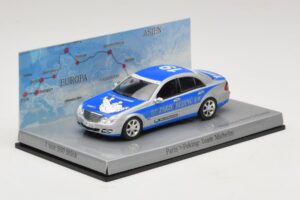 Mercedes E-Class #19 Team Michelin Rally Paris-Peking 2007 Minichamps 1:43 B66962269 Metal — zdjęcie 2 z 5