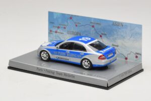 Mercedes E-Class #19 Team Michelin Rally Paris-Peking 2007 Minichamps 1:43 B66962269 Metal — zdjęcie 3 z 5