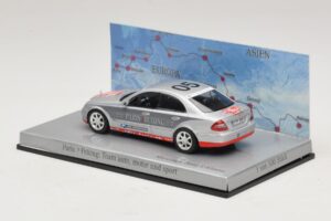 Mercedes E-Class #5 Team Auto Motor und Sport Rally Paris-Peking 2007 Minichamps 1:43 B66962261 Metal — zdjęcie 3 z 5