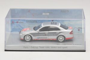 Mercedes E-Class #5 Team Auto Motor und Sport Rally Paris-Peking 2007 Minichamps 1:43 B66962261 Metal — zdjęcie 4 z 5