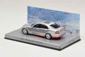 Mercedes E-Class #7 Team Auto Bild Rally Paris-Peking 2007 Minichamps 1:43 B66962263 Metal — zdjęcie 3 z 5