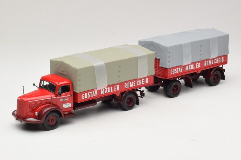 Mercedes L315 Pritschenzug Gustav Mauler Minichamps 1:43 Mercedes L315 Pritschenzug Gustav Mauler Minichamps 1:43 499034720 Metal