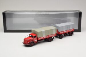 Mercedes L315 Pritschenzug Gustav Mauler Minichamps 1:43 499034720 Metal — zdjęcie 6 z 6