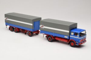 Mercedes LP1620 Pritschenzug Fern Schnell Gut Minichamps 1:43 499034820 Metal — zdjęcie 4 z 6