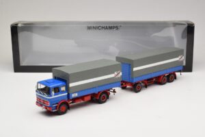 Mercedes LP1620 Pritschenzug Fern Schnell Gut Minichamps 1:43 499034820 Metal — zdjęcie 6 z 6