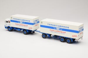 Mercedes LP1624 Kühlzug Transthermos Minichamps 1:43 499034840 Metal — zdjęcie 5 z 6