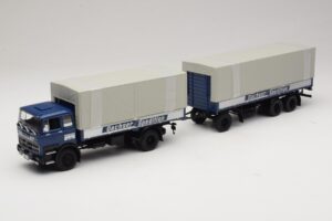 Mercedes LP1624 Pritschenzug Dachser Minichamps 1:43 499034821 Metal