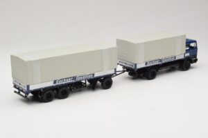 Mercedes LP1624 Pritschenzug Dachser Minichamps 1:43 499034821 Metal — zdjęcie 2 z 6