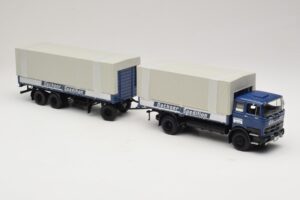 Mercedes LP1624 Pritschenzug Dachser Minichamps 1:43 499034821 Metal — zdjęcie 4 z 6