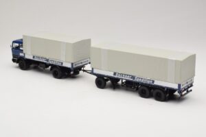 Mercedes LP1624 Pritschenzug Dachser Minichamps 1:43 499034821 Metal — zdjęcie 5 z 6