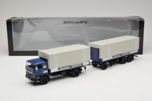 Mercedes LP1624 Pritschenzug Dachser Minichamps 1:43 499034821 Metal — zdjęcie 6 z 6