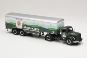 Mercedes LS315 Koffersattelzug Bärenmarke Minichamps 1:43 499034780 Metal — zdjęcie 4 z 6