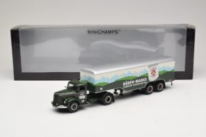 Mercedes LS315 Koffersattelzug Bärenmarke Minichamps 1:43 499034780 Metal — zdjęcie 6 z 6