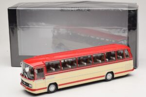 Mercedes O 302 Czerwony Kremowy Minichamps 1:43 439035190 Metal — zdjęcie 6 z 6