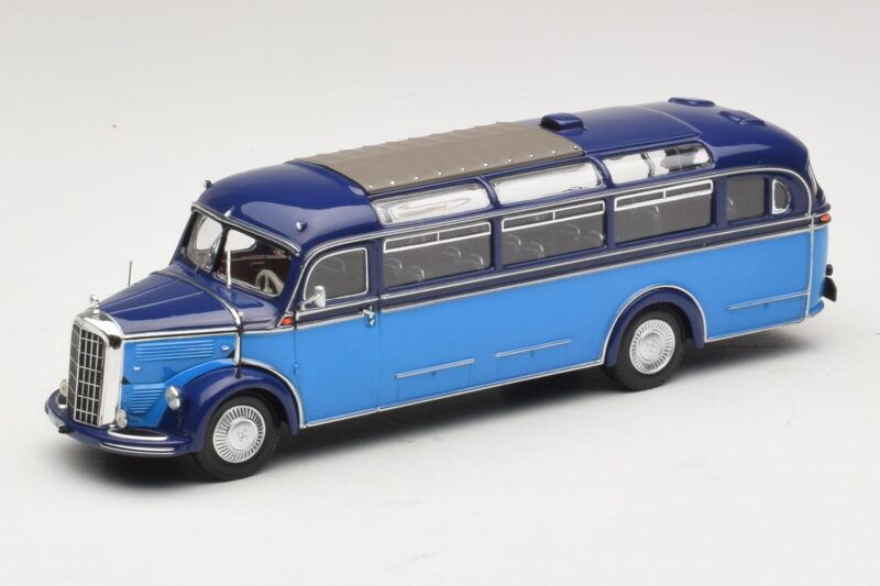 Mercedes O 3500 Autobus Błękitny Ciemnoniebieski Minichamps 1:43 439360011 Metal