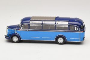Mercedes O 3500 Autobus Błękitny Ciemnoniebieski Minichamps 1:43 439360011 Metal — zdjęcie 3 z 6