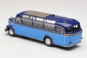 Mercedes O 3500 Autobus Błękitny Ciemnoniebieski Minichamps 1:43 439360011 Metal — zdjęcie 5 z 6